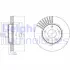 Диск гальмівний NISSAN Juke/Pulsar "F D=280mm "10>> DELPHI BG4282C (фото 1)