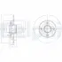 Тормозной диск DELPHI BG9022RS (фото 1)