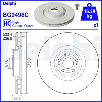 Автозапчасть DELPHI BG9496C