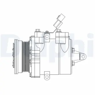 Компресор кондиціонеру DELPHI CS20534