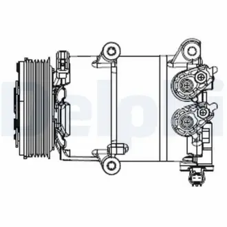 Компресор кондиціонеру DELPHI CS20553