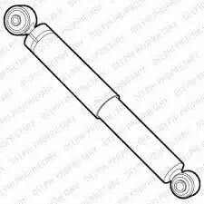 Shock absorber. Амортизатор DELPHI D2252690