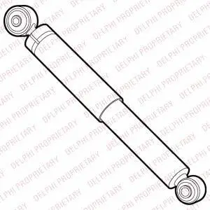 Амортизатор DELPHI D2252807