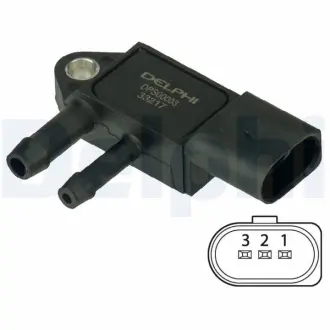 Exhaust gas sensor. Датчик давления выхлопных газов DELPHI DPS00003