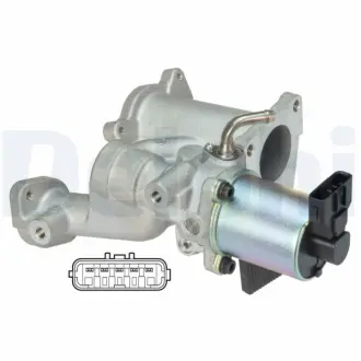 OPEL клапан EGR Astra G/H,Combo Tour,Meriva 1.7CDTI 00- DELPHI EG1049712B1
