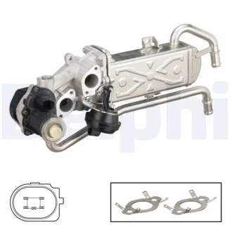 VW клапан EGR Audi A1/3,Skoda Fabia II,Roomster,Polo 1.2/1.6TDI 09- DELPHI EG1058912B1