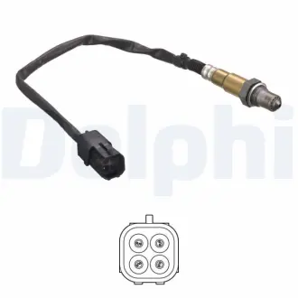 Лямбда-зонд (4 конт.) LADA 1,5i/1,7i DELPHI ES2107512B1