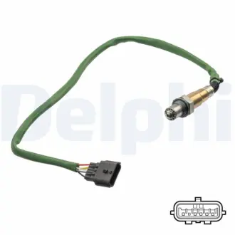 RENAULT Лямбда-зонд CAPTUR 0.9 13-, CLIO 0.9 12-, DUSTER 1.6 19-, MEGANE 1.6 15- DELPHI ES2108012B1
