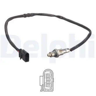 SEAT лямбда-зонд IBIZA IV 15-, VW DELPHI ES2119312B1