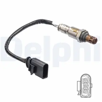 VW Кисневий датчик (лямбда-зонд) POLO V 1.2 TSI 09- DELPHI ES2126712B1