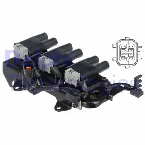 Котушка запалювання HYUNDAI/KIA Tucson/Sportage \'\'2.7 \'\'04-10 DELPHI GN1046212B1
