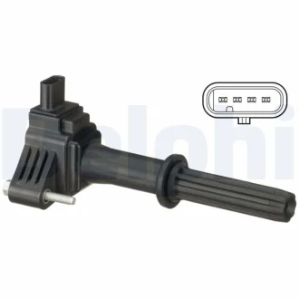 Котушка запалювання OPEL ASTRA K, KARL 1.0/1.0LPG/1.4 01.15-03.19 DELPHI GN1088312B1