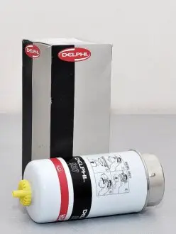 Fuel filter, water separator, element. Фильтр топливный, сепаратор, элемент DELPHI HDF537