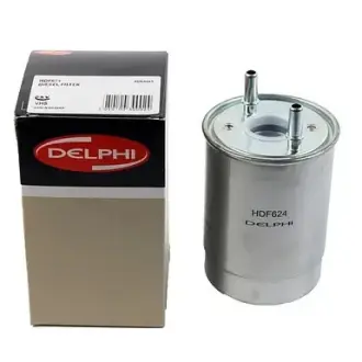 Фильтр топливный, проточный. Фільтр паливний, проточний. Fuel filter, In-line DELPHI HDF624