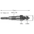 Glow plug. Свеча накаливания DELPHI HDS239 (фото 1)