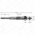 Glow plug. Свеча накаливания DELPHI HDS245 (фото 1)