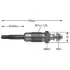 Glow plug. Свеча накаливания DELPHI HDS266 (фото 1)