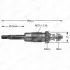 Glow plug. Свеча накаливания DELPHI HDS267 (фото 1)