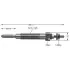 Glow plug. Свеча накаливания DELPHI HDS270 (фото 1)