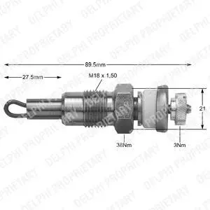 Glow plug. Свеча накаливания DELPHI HDS316