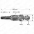 Glow plug. Свеча накаливания DELPHI HDS343 (фото 1)