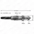 Glow plug. Свеча накаливания DELPHI HDS348 (фото 1)