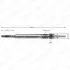 Glow plug. Свеча накаливания DELPHI HDS360 (фото 1)