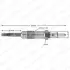 Glow plug. Свеча накаливания DELPHI HDS373 (фото 1)