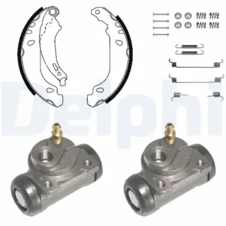 Комплект тормозных колодок DELPHI KP1060