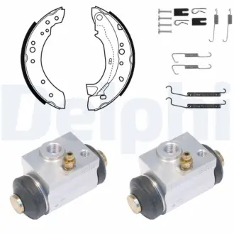 Комплект тормозных колодок DELPHI KP1078