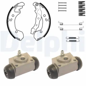 комплект тормозных колодок DELPHI KP1086