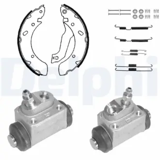 Комплект тормозных колодок DELPHI KP1087