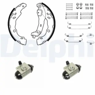 Комплект тормозных колодок DELPHI KP1088