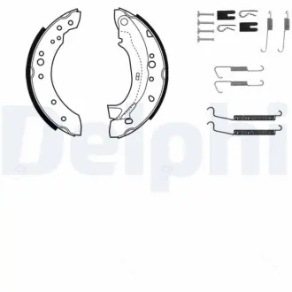 Комплект тормозных колодок DELPHI KP1089