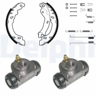 Комплект тормозных колодок DELPHI KP1091