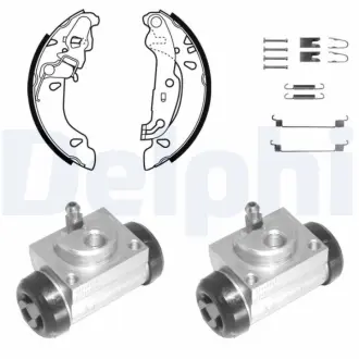 Комплект тормозных колодок DELPHI KP1095