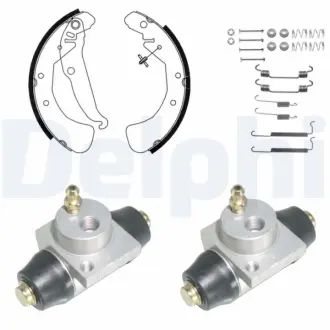 Комплект тормозных колодок DELPHI KP1100