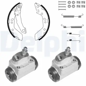 Комплект тормозных колодок DELPHI KP1104