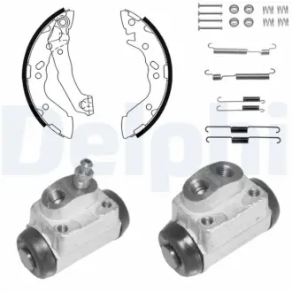 Комплект тормозных колодок DELPHI KP1105
