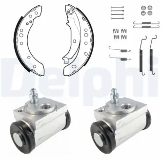 Комплект тормозных колодок DELPHI KP1110