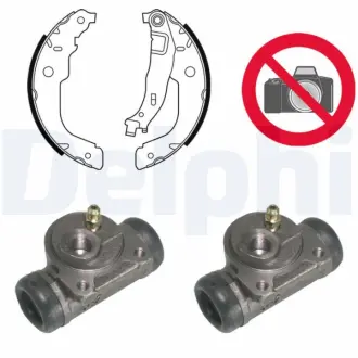 Комплект тормозных колодок DELPHI KP1113