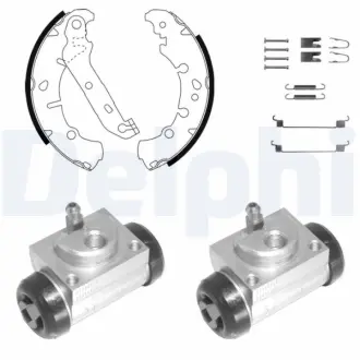 Комплект тормозных колодок DELPHI KP1118