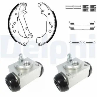 Комплект тормозных колодок DELPHI KP1123