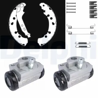Комплект тормозных колодок DELPHI KP1126