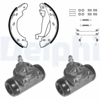 Комплект тормозных колодок DELPHI KP1127