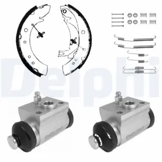 Комплект тормозных колодок DELPHI KP1130