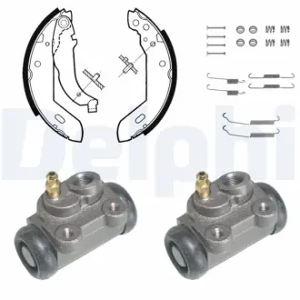 Комплект тормозных колодок DELPHI KP650