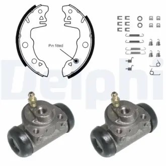 Комплект тормозных колодок DELPHI KP662
