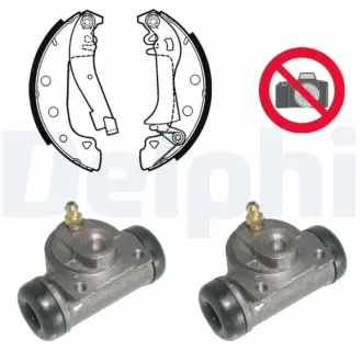 Комплект тормозных колодок DELPHI KP671