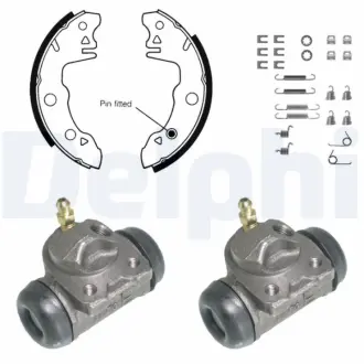 Комплект тормозных колодок DELPHI KP672